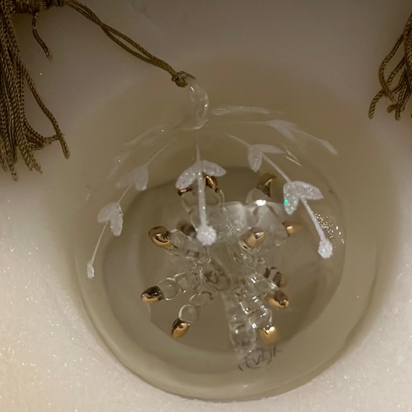 Lenox Crystal Windsor Ornaments  set of 3 - Picture 8 of 11